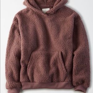 American eagle Sherpa sweatshirt!
